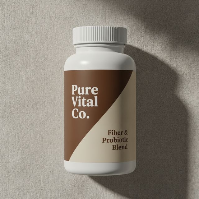 Fiber & Probiotic Blend bottle