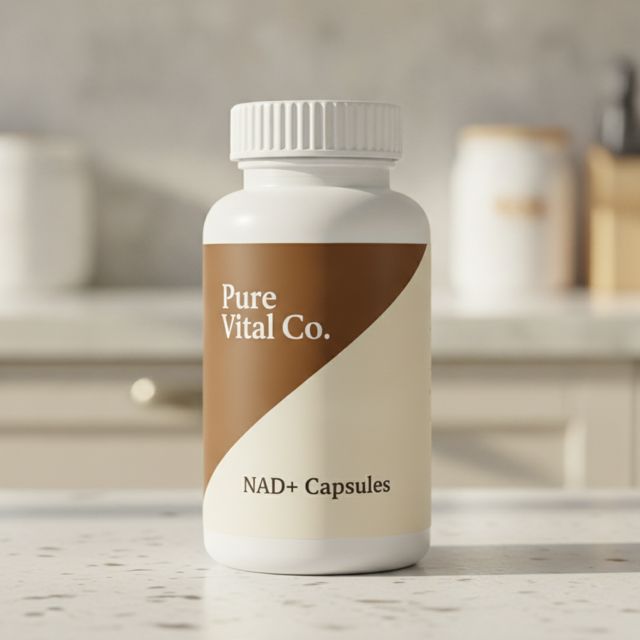 NAD+ Capsules bottle